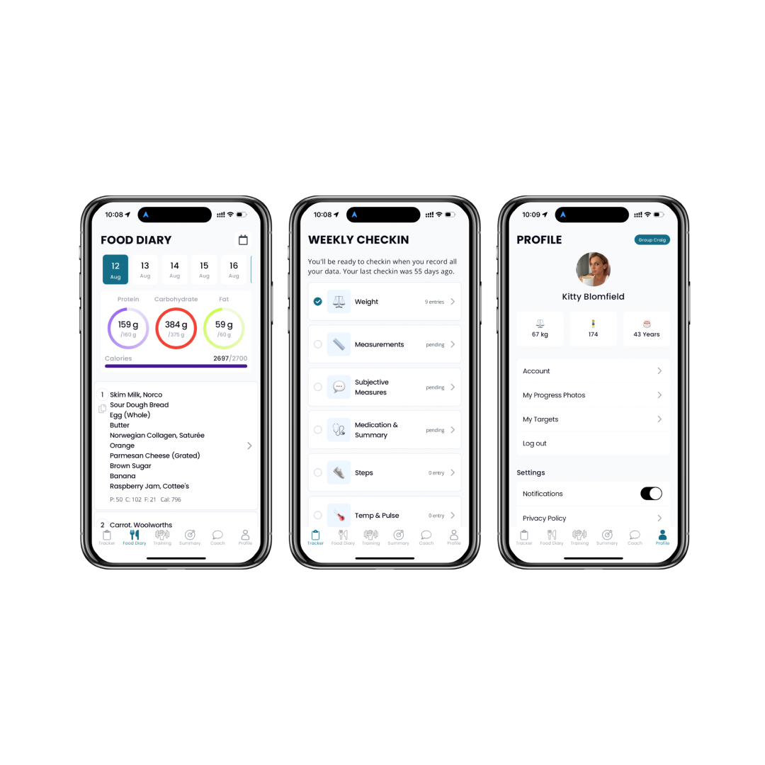 Web and mobile sport platform for women