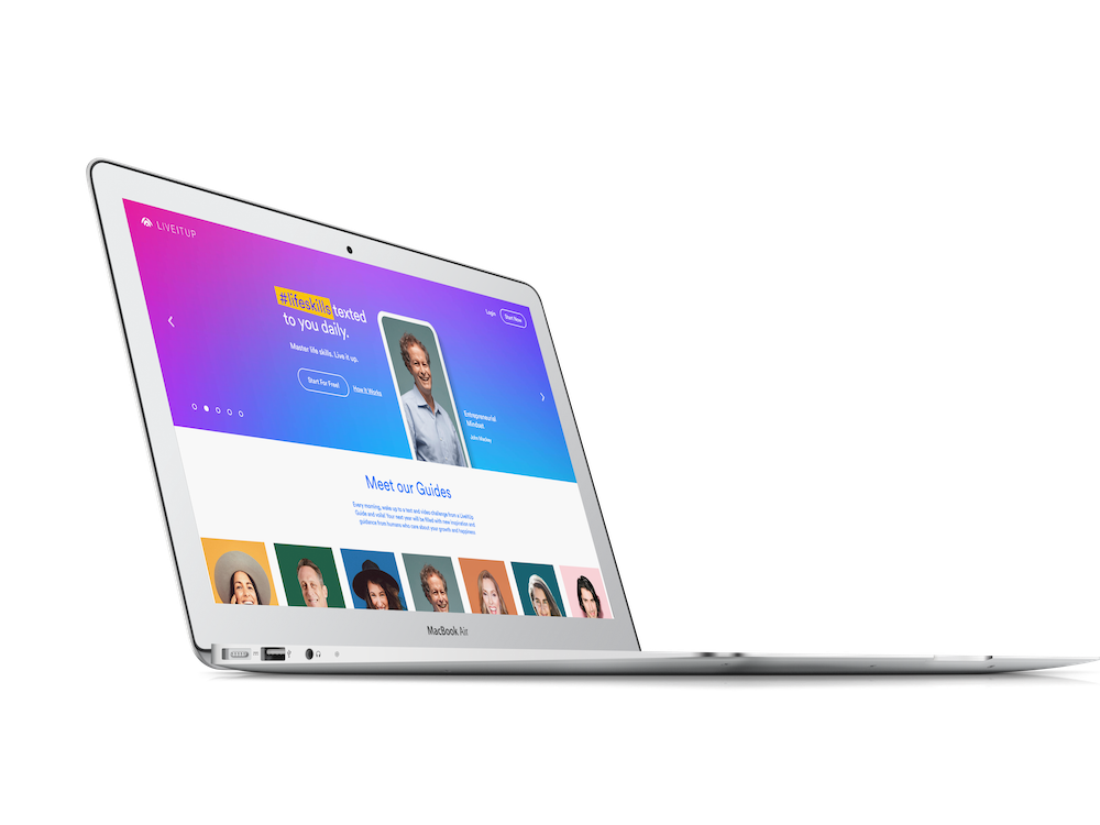 Web application for an online-school