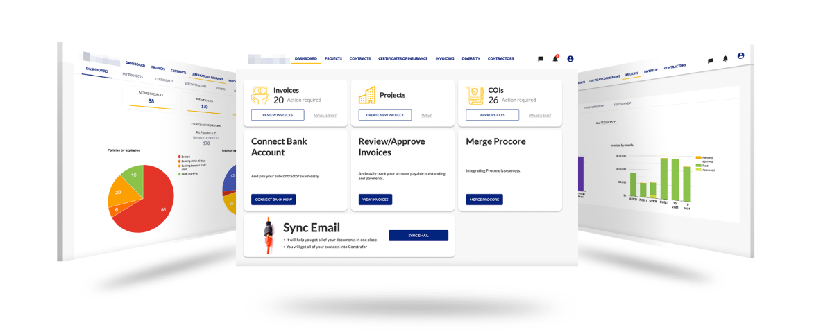 Web application development for procurement platform